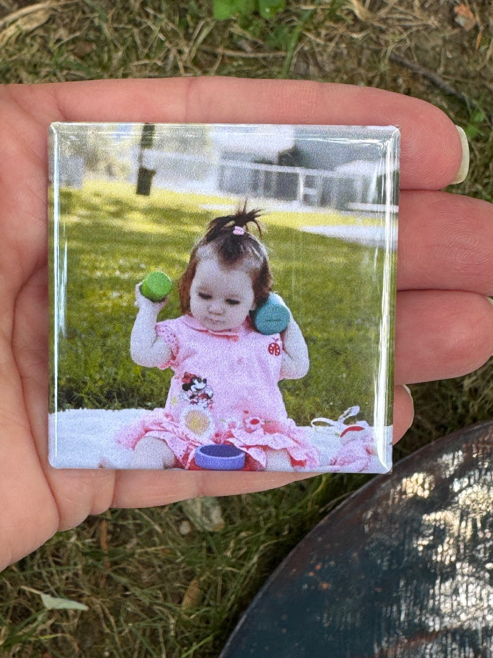 Custom 2" x 2" Photo Magnets Set of 9