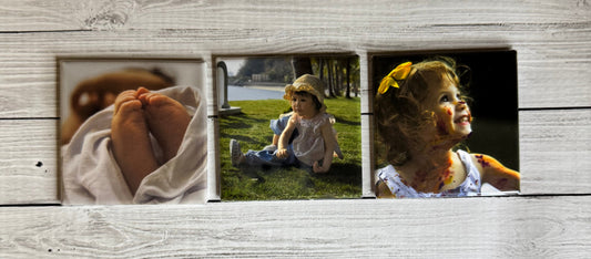 Custom 2" x 2" Photo Magnets Set of 3